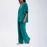 Speezys Kaftan Top Porcelain Green