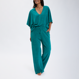 Speezys Kaftan Top Porcelain Green