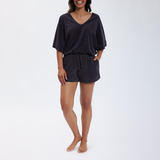 Speezys Kaftan Top Jet Black