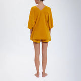 Speezys Kaftan Top Ocher Yellow