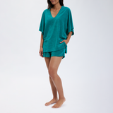 Speezys Kaftan Top Porcelain Green