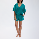Speezys Kaftan Top Porcelain Green